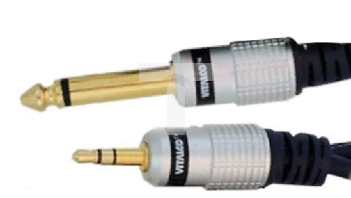 VITALCO MK67 Kabel Audio mini Jack 3,5mm Stereo (wtyk) / Jack 6,3mm