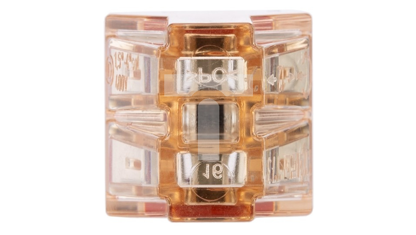 Szybkozłączka 4x 1,5-4,0mm2 na drut 400V/32A ORYGINALNA woreczek 10szt ...