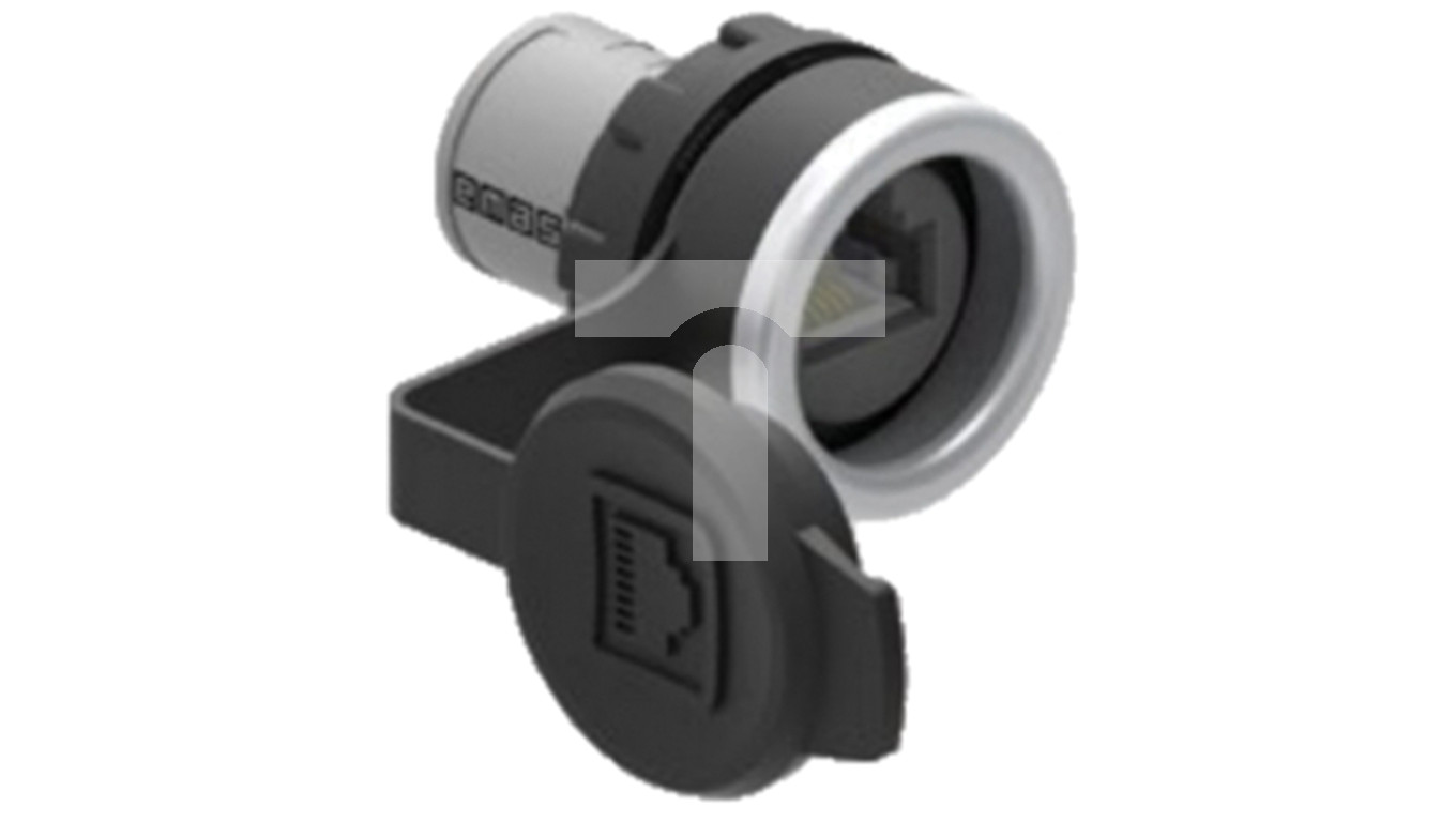 Prechodka Rj45 Wejście RJ45, żeńskie-żeńskie (przelotka), pozłacane styki T0-BRJ45 ...