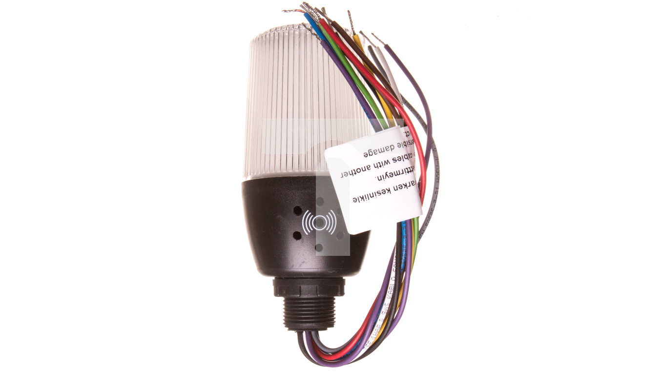 Wielofunkcyjna kolumna sygnalizacyjna LED z buzzerem 55mm 24V AC/DC IP65 T0-T0-IF5M024ZM05