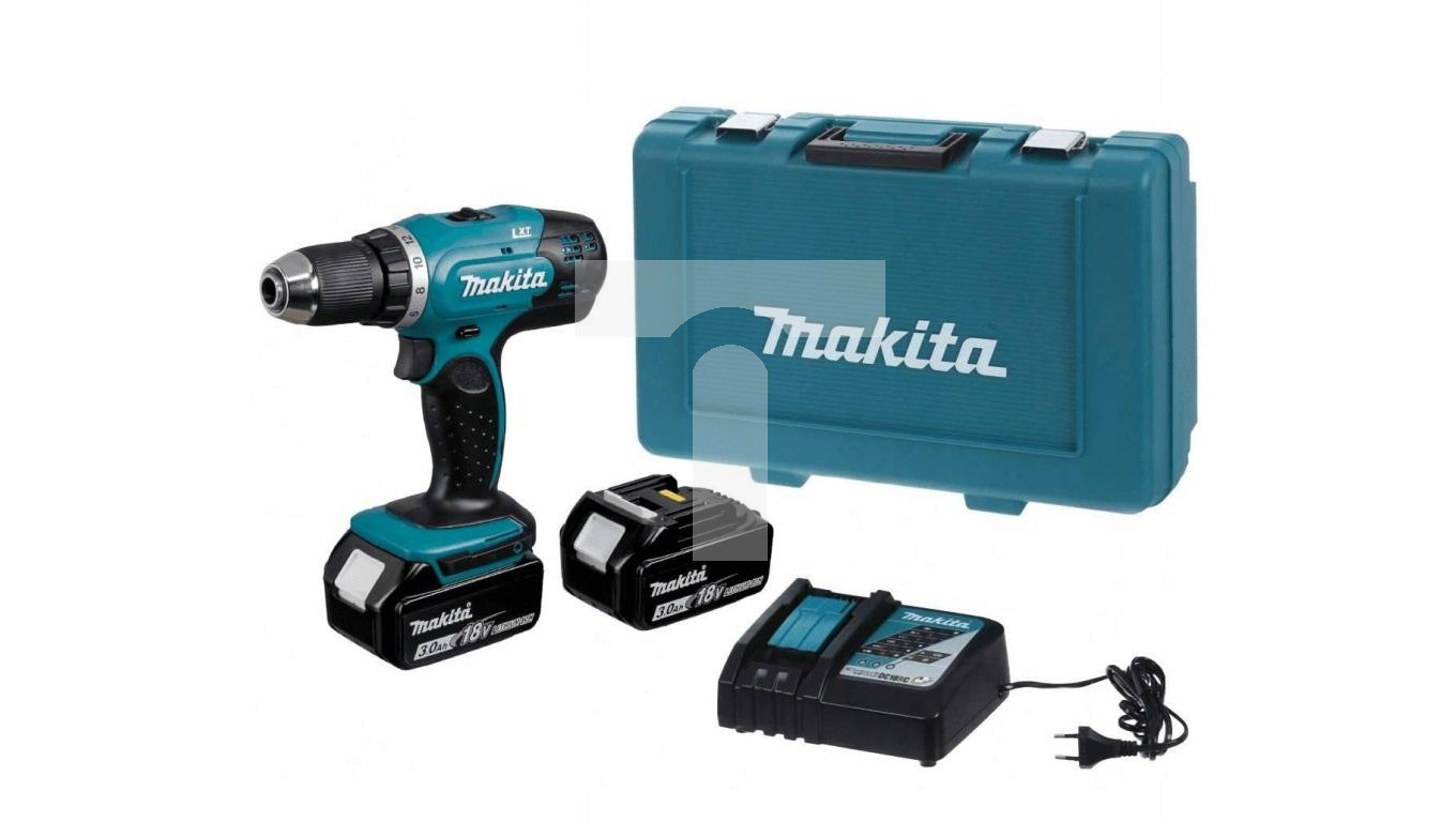 Wkr tarka akumulatorowa 18V Li Ion 2x3Ah DDF453RFE Makita TIM SA