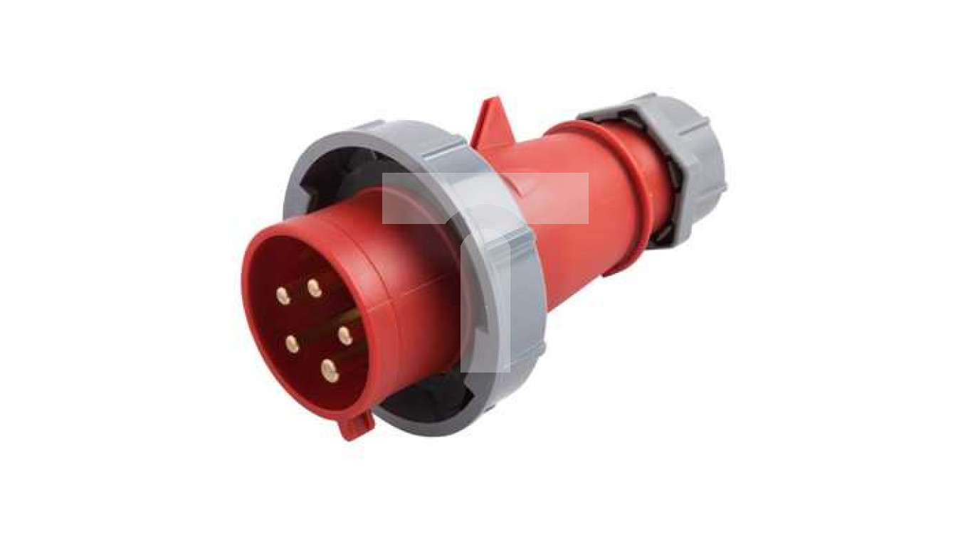 Prise Industrielle Mennekes 300 – 32A 5P 400V – Rouge, Amtop, Neuve Sous Emballage