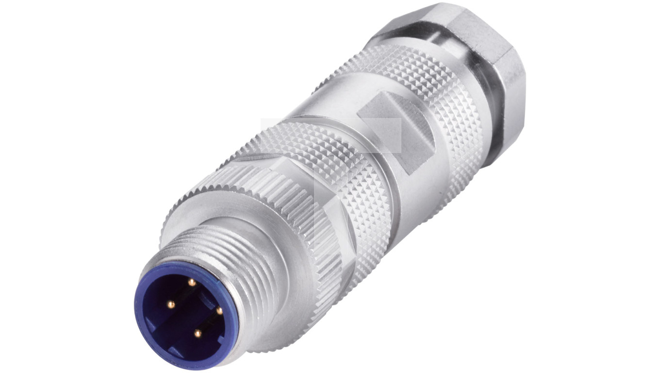 Wtyczka Industrial M12 PRO kodowanie D, metalowa 6GK19010DB10