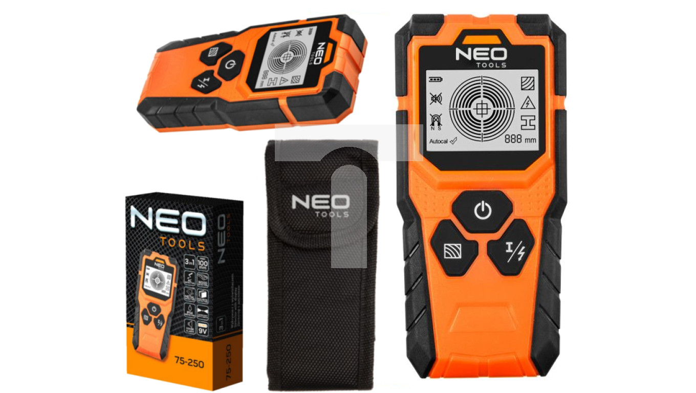 Wykrywacz z wyświetlaczem 3w1 75250 NEO TIM SA