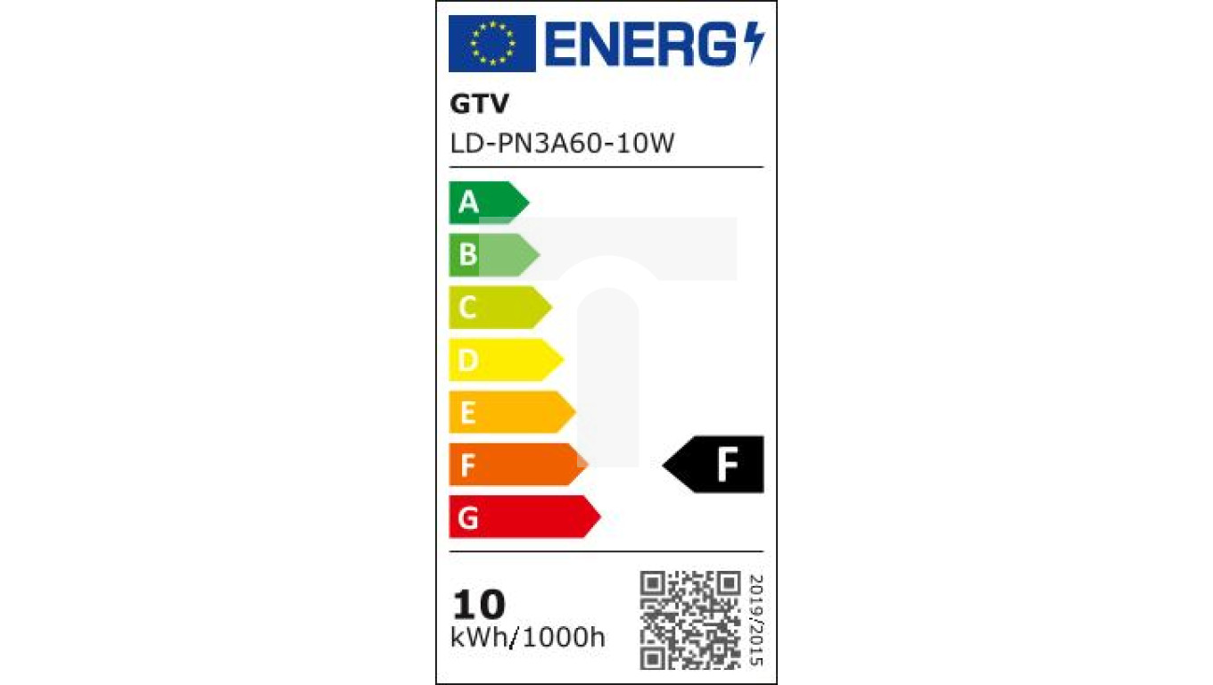 LED Bulb E27 A60 10W 840lm 4000K AC220-240V LD-PN3A60-10W