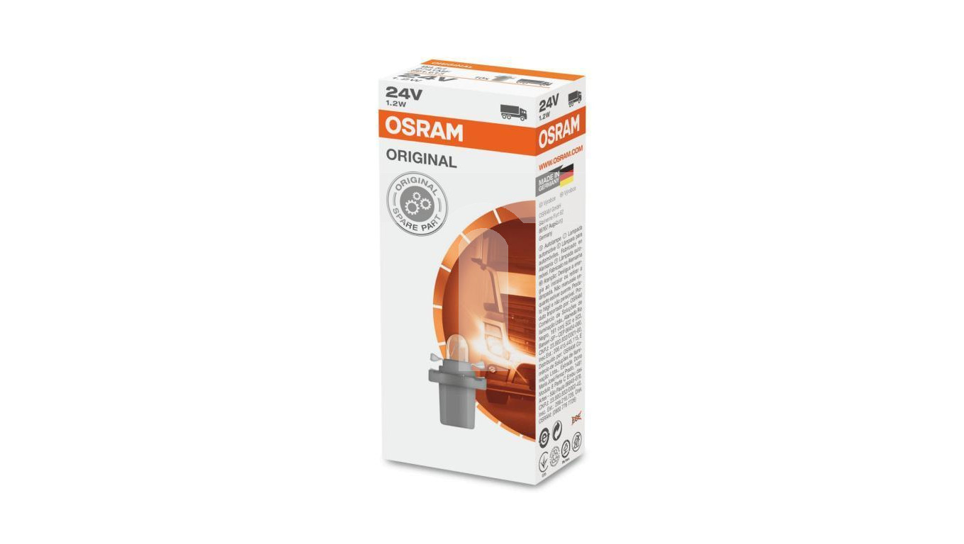 Żarówka samochodowa B8,5d 24V 2741MF 4050300891606 /10szt./ – Osram Sp ...