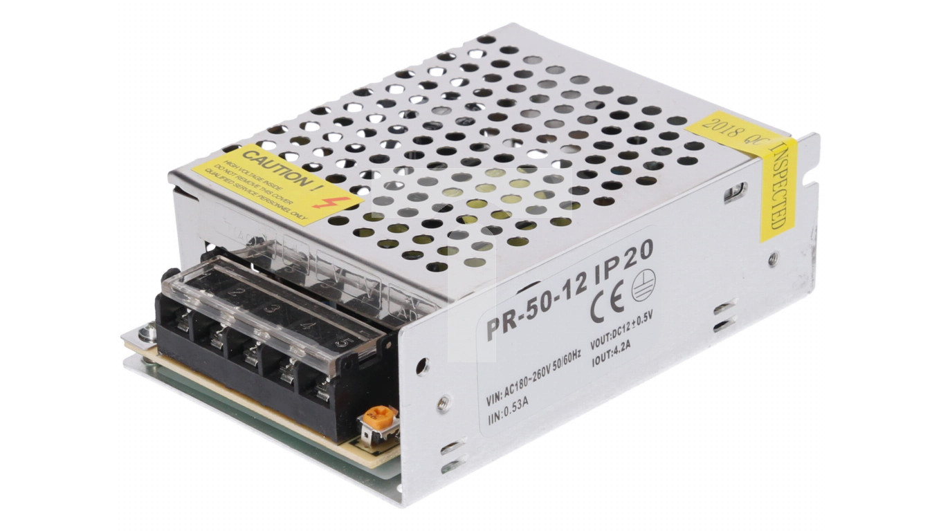 Power Supply Modular Standard PR 12V 50W PR-50-12