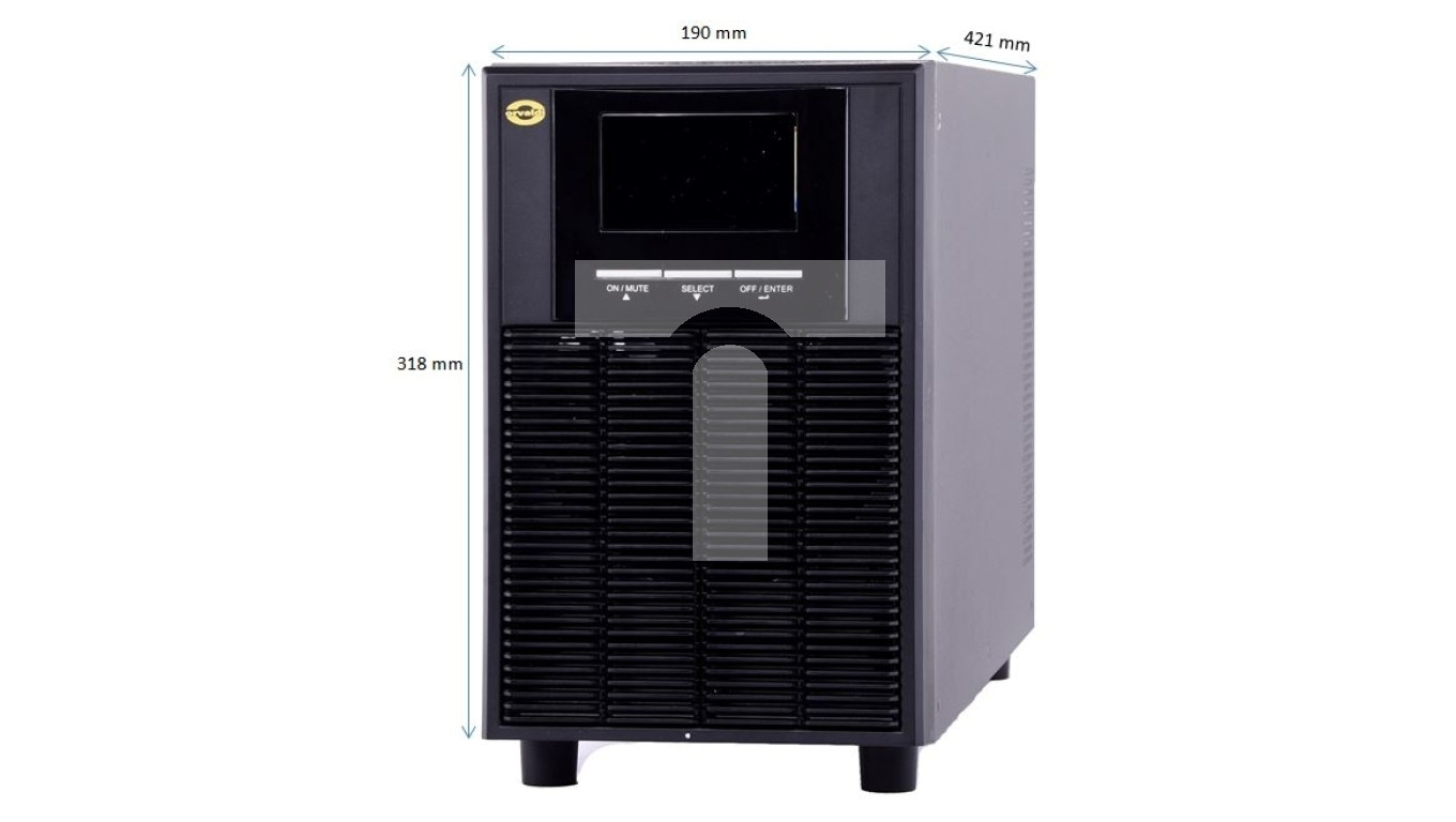 Zasilacz awaryjny UPS Orvaldi VT3K online Tower 3000VA/2700W czysta