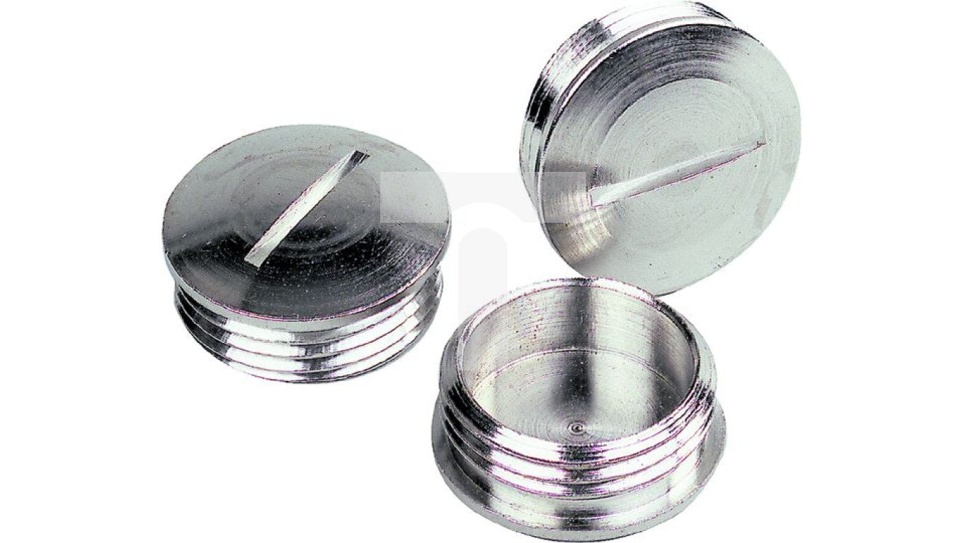 407's - BRASS MALE HOLLOW BLANKING PLUG - View #8