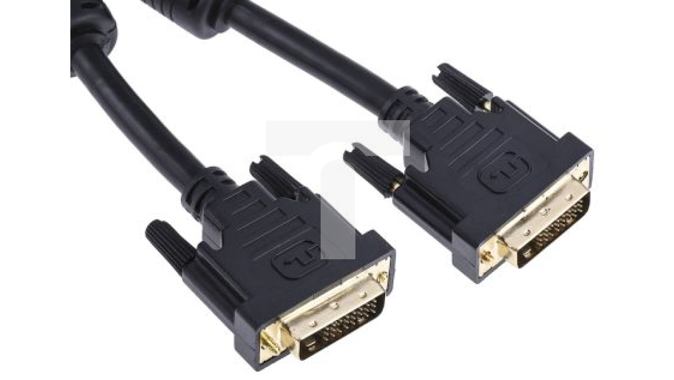 Zespół cyfrowych kabli wideo i monitorowych 2m Męskie DVID to Męskie