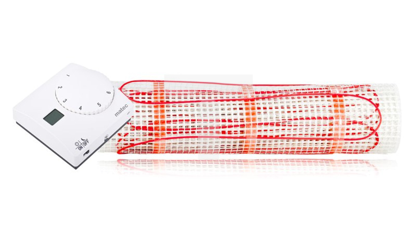 Zestaw grzejny dwustronnie zasilany STANDARD 150W/m2 4m2 ZOD-40 z ...