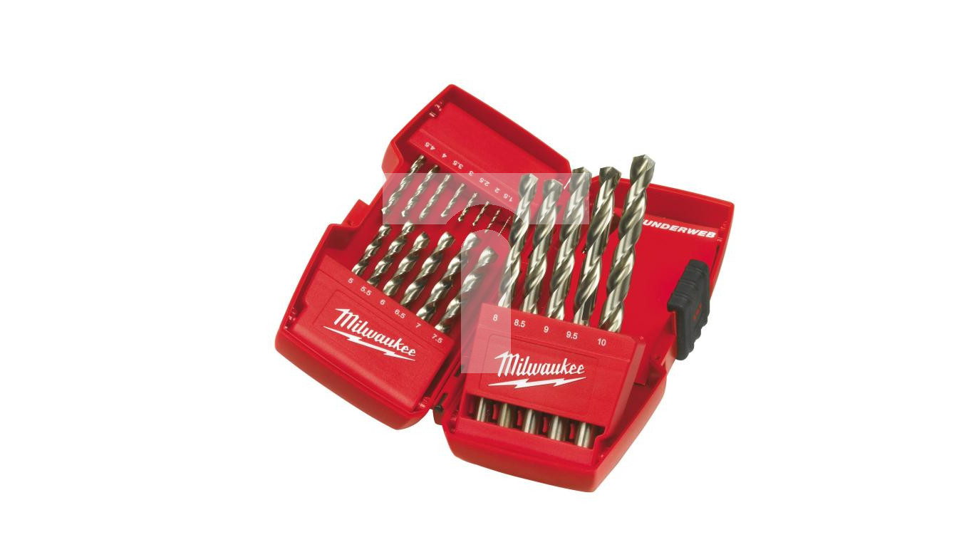 Set Punte Per Metallo Milwaukee Thunder Web HSS-G - 19 Pezzi, Da 1 A 10mm, Custodia ABS - Foto 9