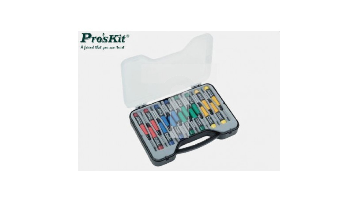 Zestaw wkrętaków 15szt SW-0118 11323 – PROS KIT | TIM SA