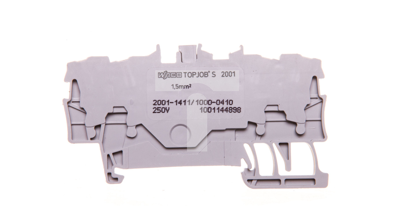 Złączka 4-przewodowa 1,5mm2 diodowa szara TOPJOBS 2001-1411/1000-410 /100szt./