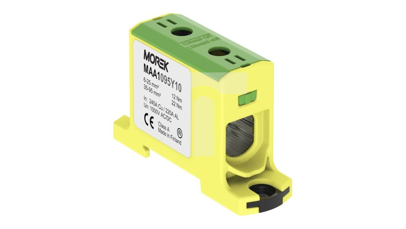 Złączka OTL95 kolor żółto-zielony 1xAL/CU 6-95mm2 Zacisk uniwersalny MAA1095Y10