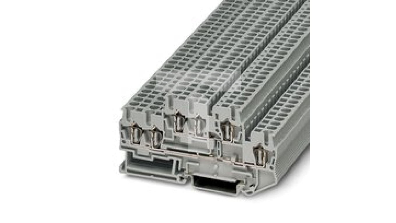 Złączka przelotowa 2-poz. z klatkowym zaciskiem sprężynowym STTB 2,5 ...