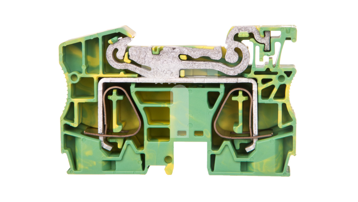 Złączka sprężynowa ochronna 2-przewodowa 0,08-6mm2 czarna ST 16-PE ...