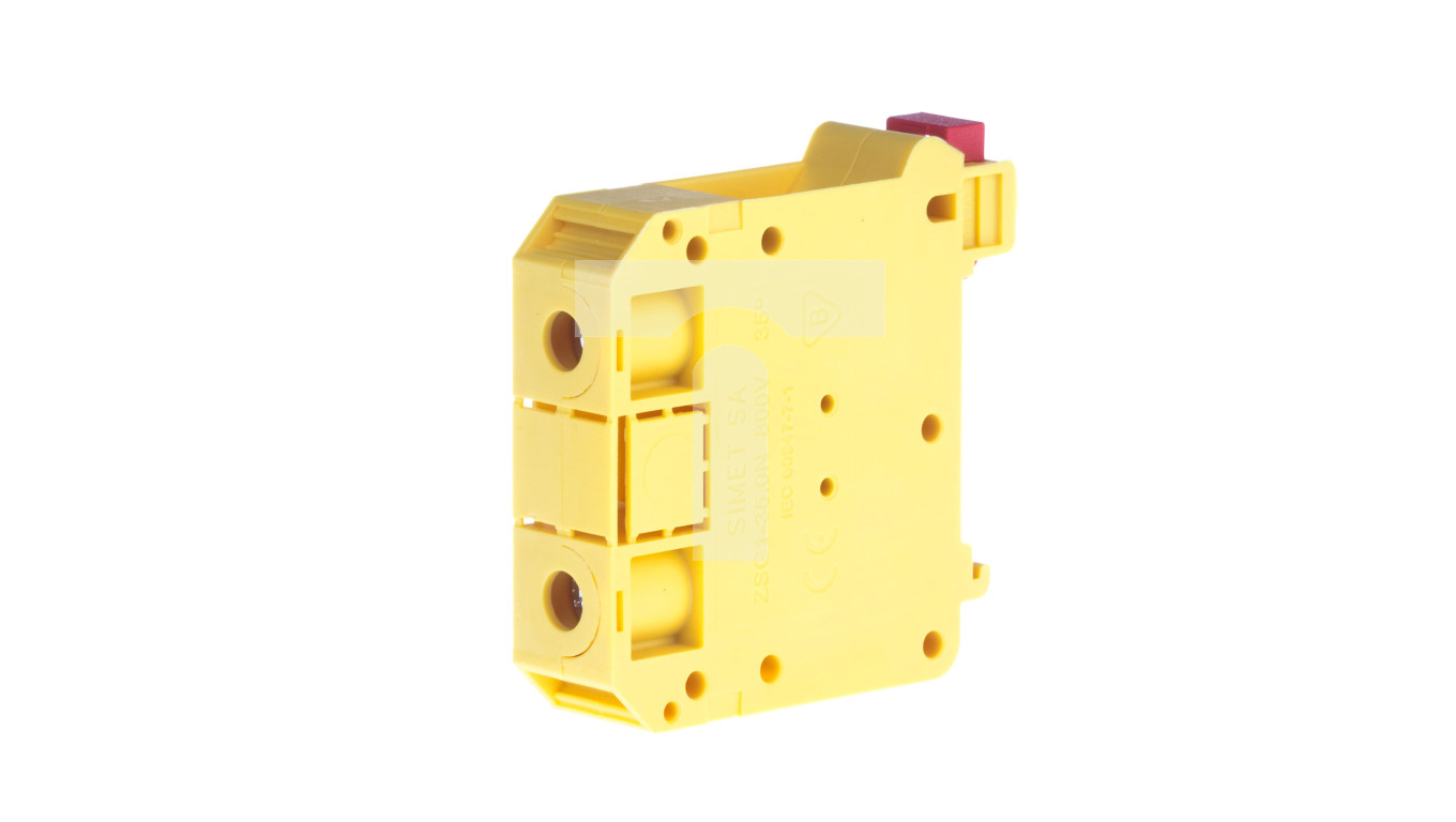 Złączka szynowa 2-przewodowa 35mm2 żółta NOWA ZSG1-35.0Nz 11721314