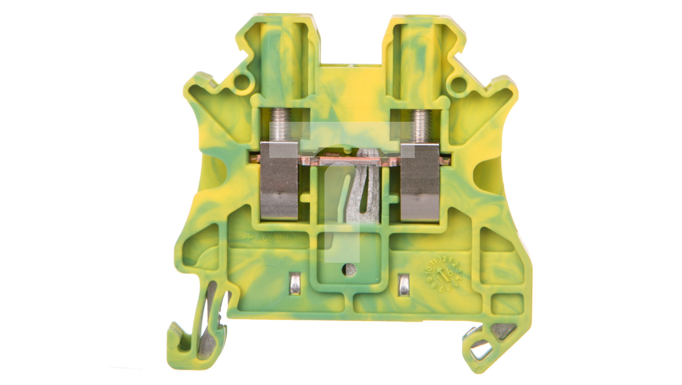 Złączka szynowa ochronna 0,14-4mm2 zielono-żółta EX UT 2,5 3044092