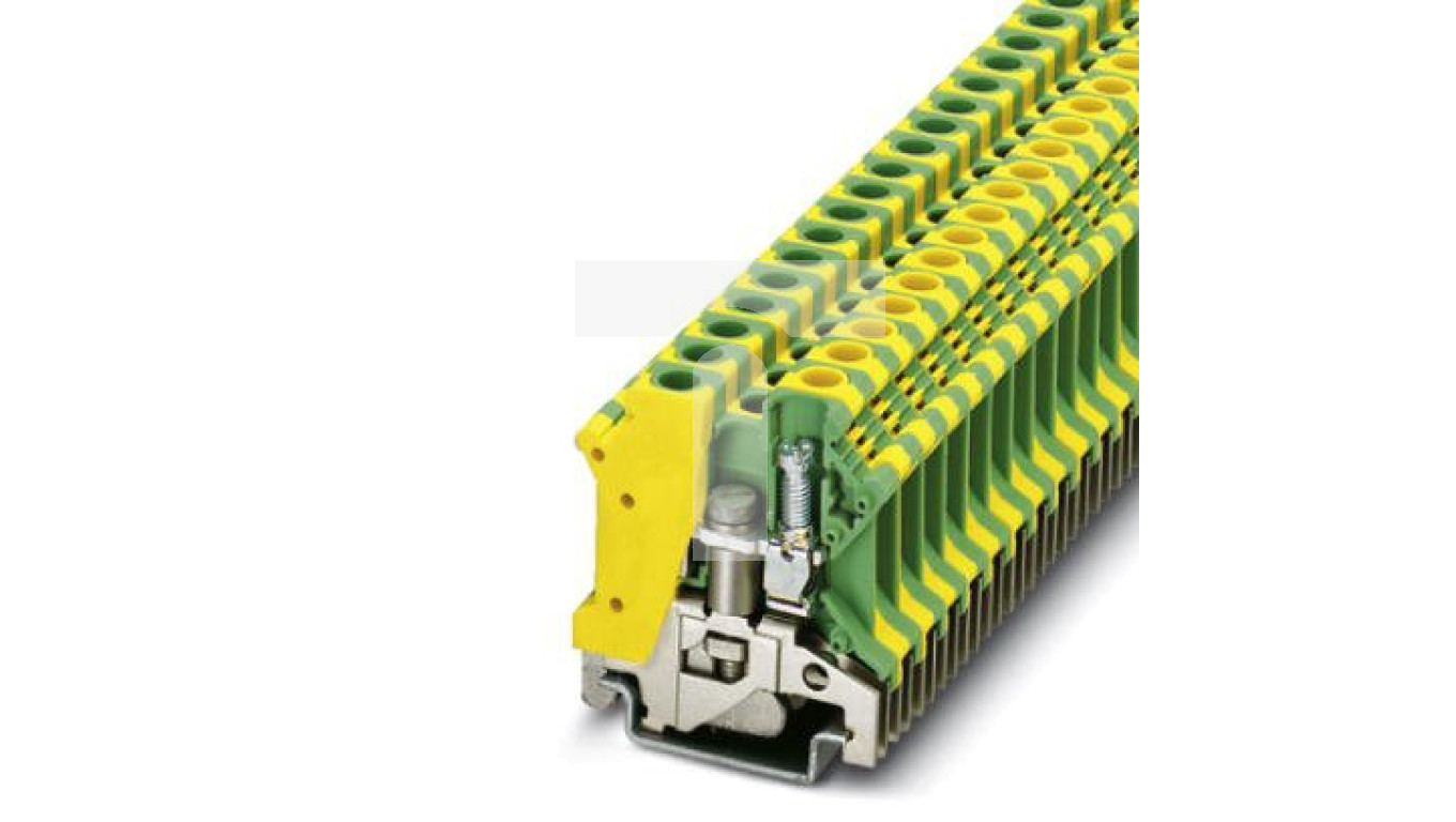 Złączka szynowa przewodu ochronnego 6mm2 zielono-żółta TB 6-PE I Essential 3059870