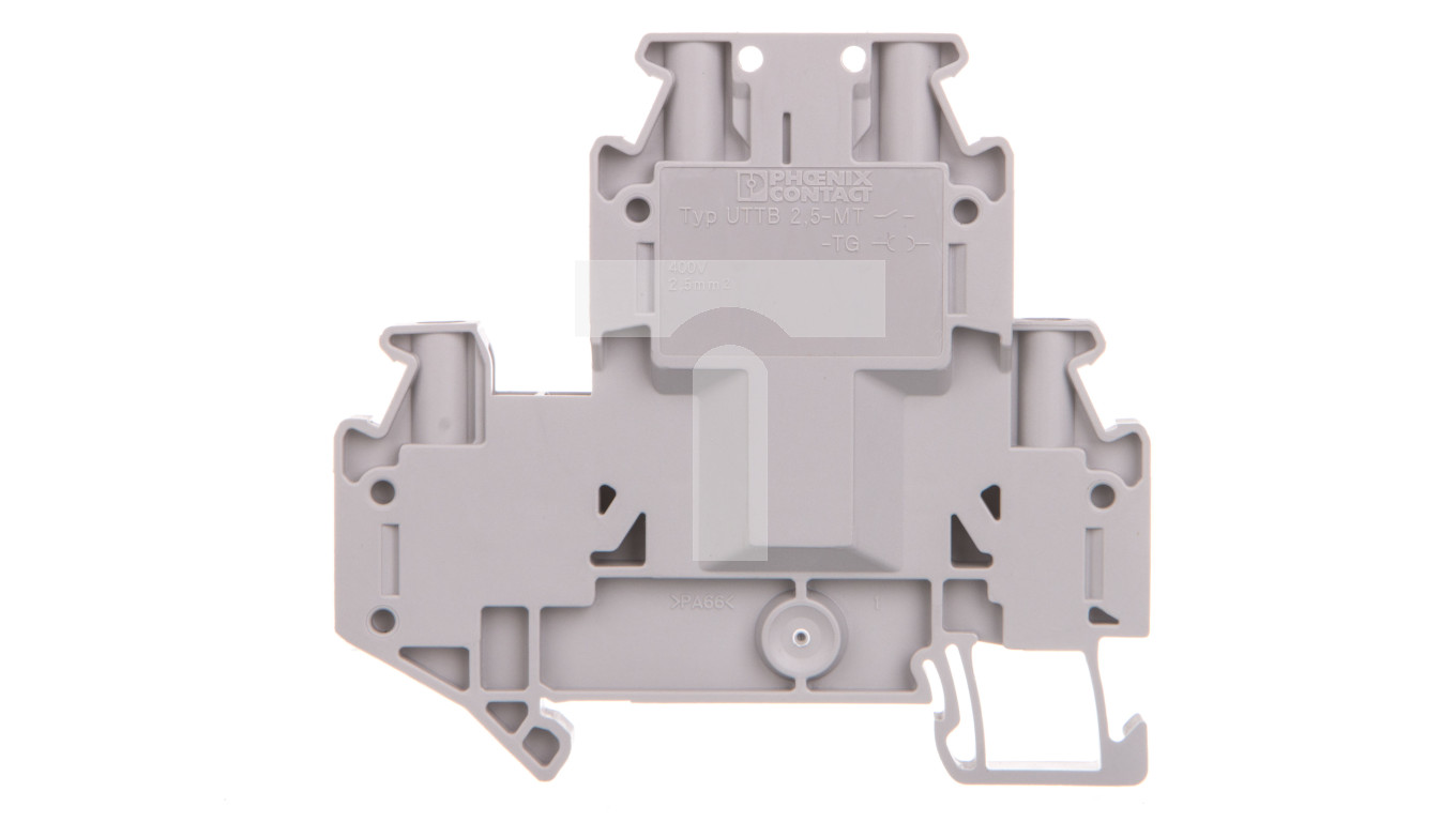 Złączka szynowa rozłączalna 4-przewodowa 2,5mm2 szara UTTB 2,5-TG-P/P ...