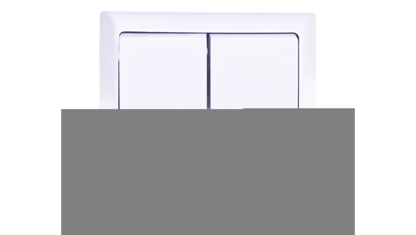BIS Surface Mounted Candle Holder White LN-2B/00