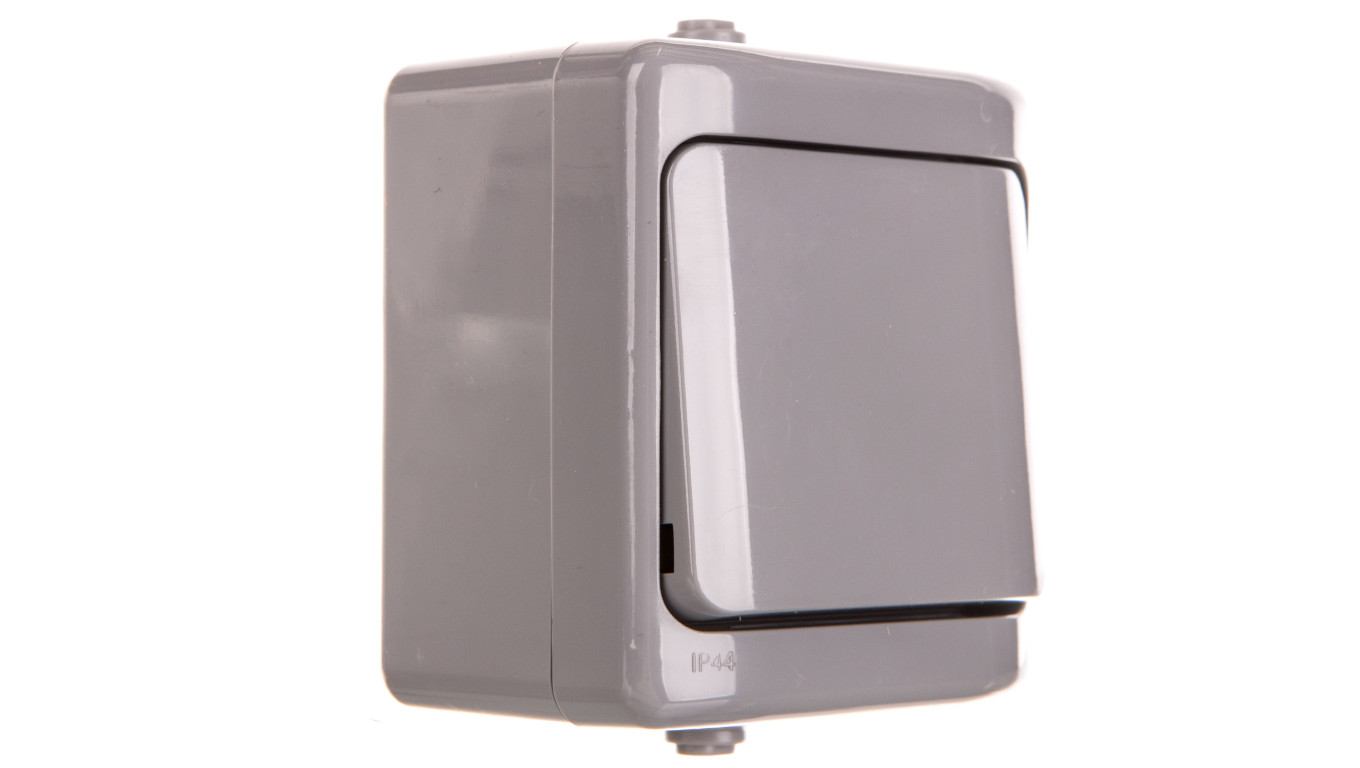Bryza Single Hermetic Connector IP54 Grey 180001