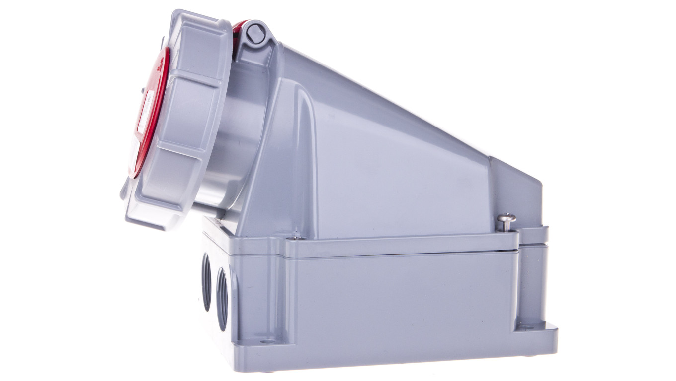 63A 5P 400V Fixed Socket Red IP67 135-6p Fixed Sockets