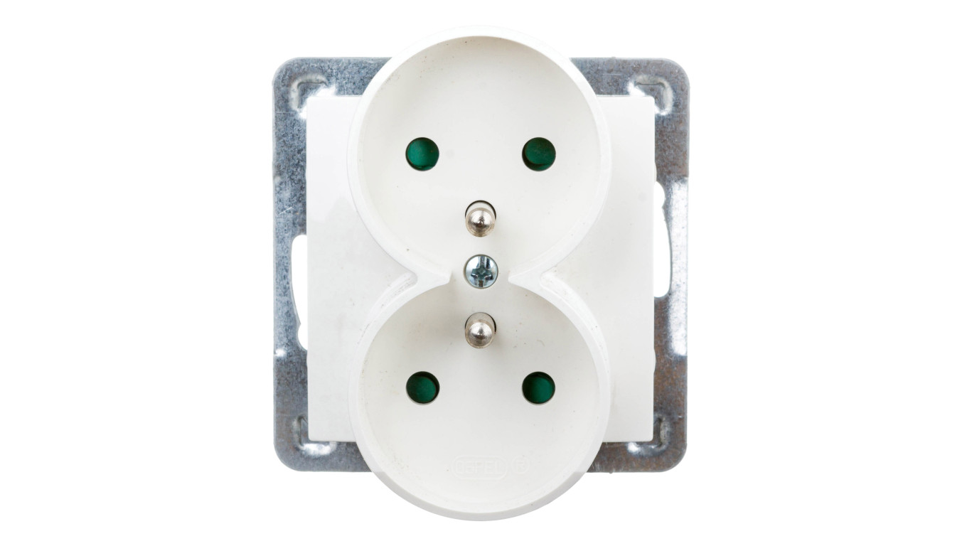 Impression Double Socket with/u with Ecru Trims GP-2YRZP/m/27