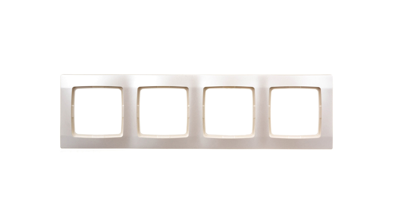 Karo quad frame ecru pearl R-4S/42