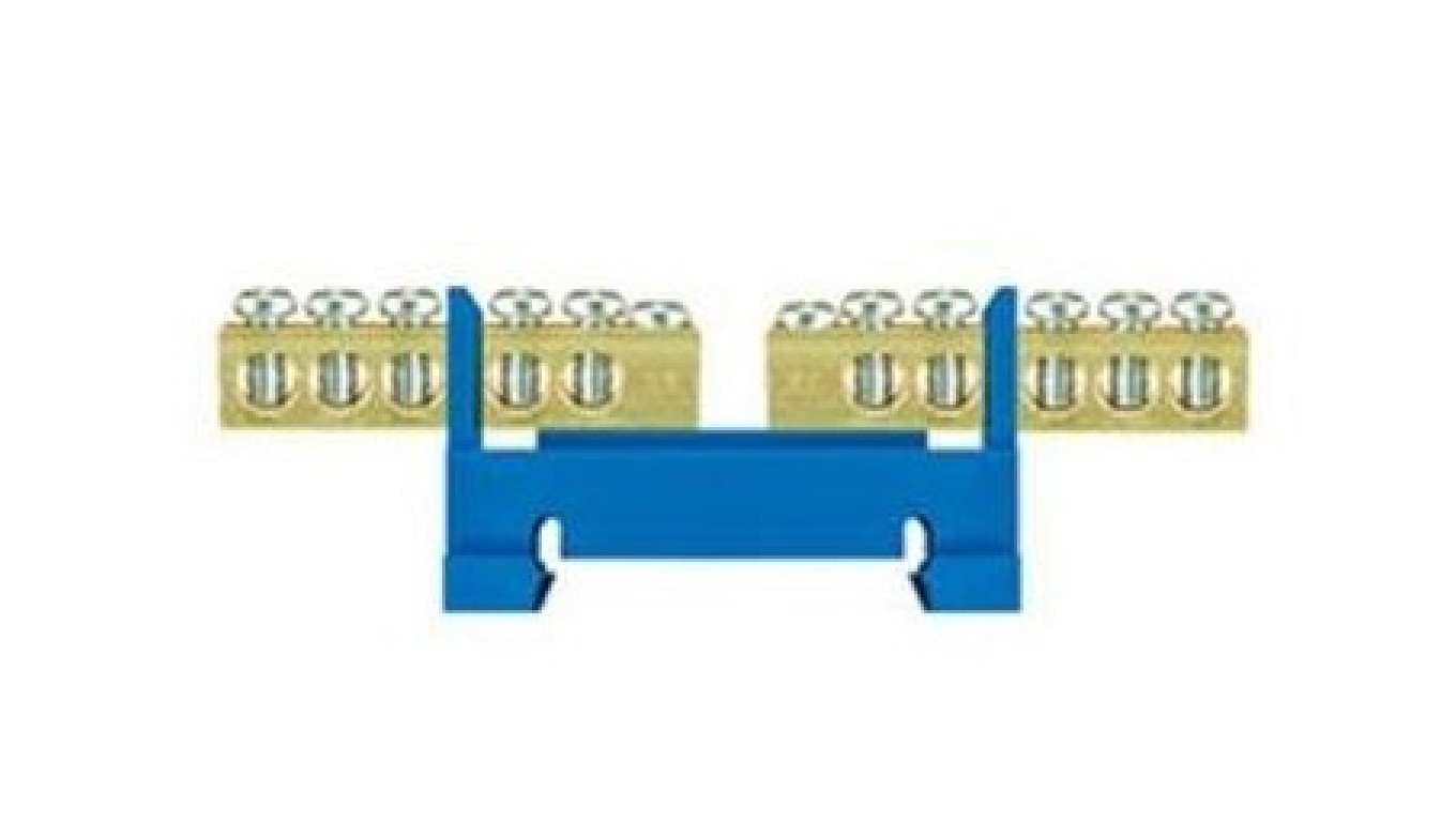 Terminal Block Low for Rail 2x5 Track Split E.4131