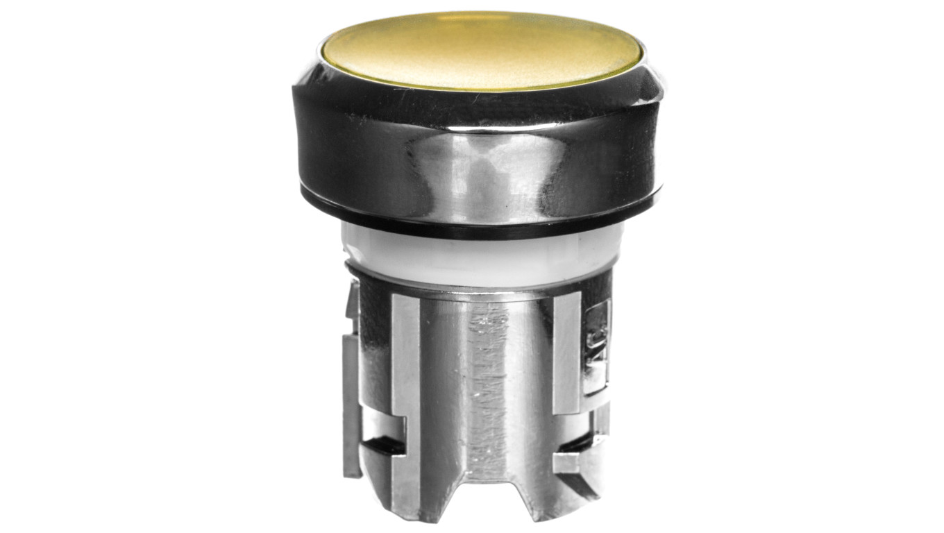 Pushbutton drive 22 mm yellow with Sirius Act 3SU1051-0AB30-0A0