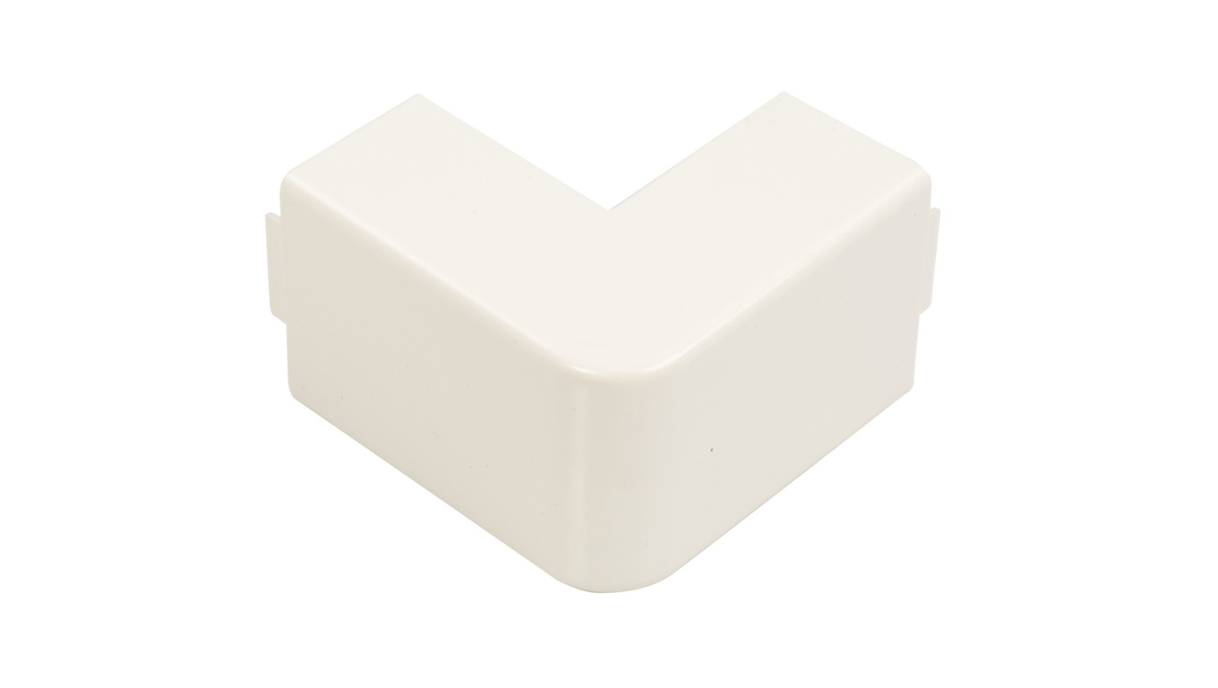 WDK Duct Outer Corners 60x40 HA40060RW White LFS 6192254