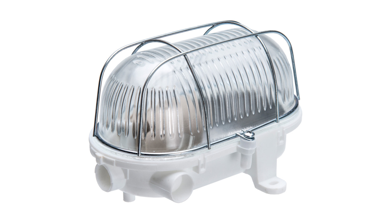 Duct Light OVAL-7040T, E27, 60W, White Polypropylene A1120