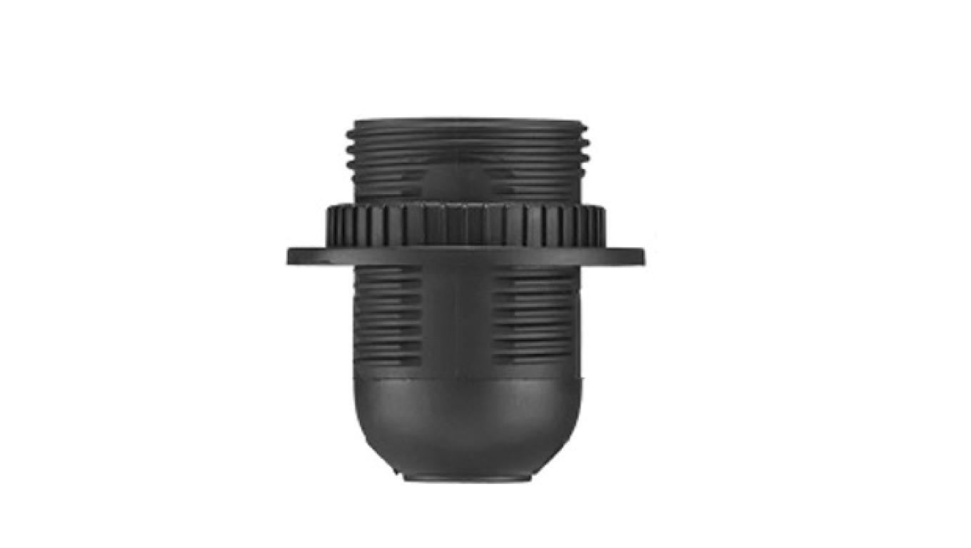 Socket E27-1 thermoplastic socket with Edison thread D.3006