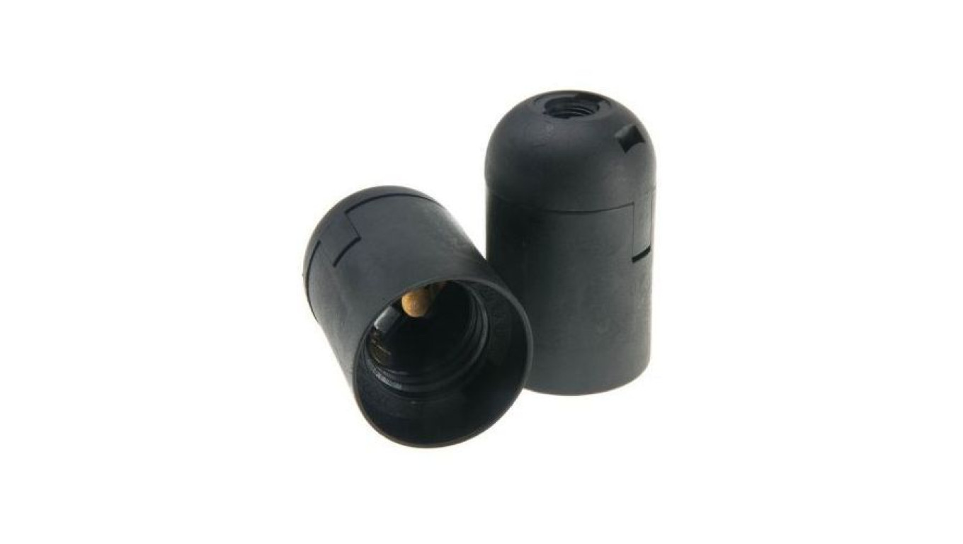 Socket E27-6 thermoplastic socket with Edison thread D.3005