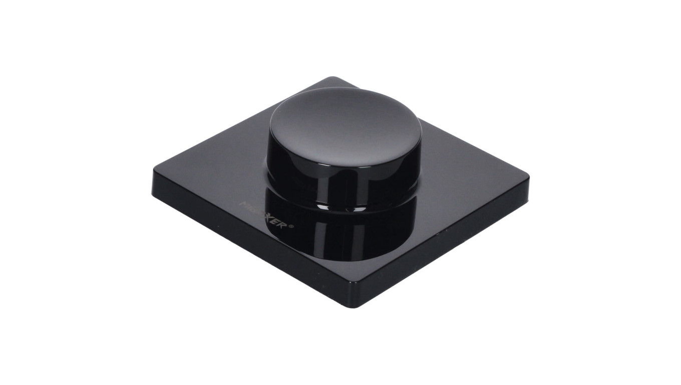MiLight Panel 1Zone MONO Black Bat Dimmer Round K1B