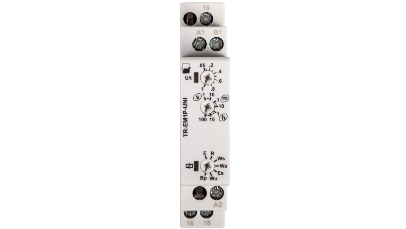 1P 8A timing relay 1sec-100h 12-240V AC/DC TR 2612870