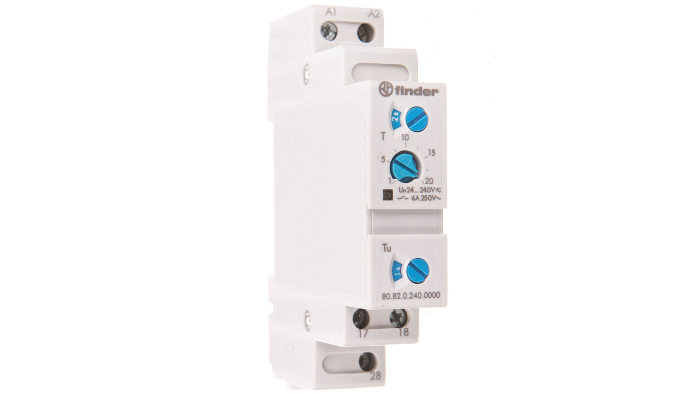 2Z 6A Time Relay 24-240V AC/DC 250V 80.82.0.240.0000
