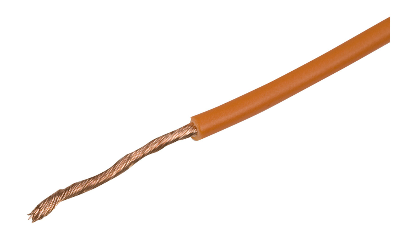 Installation Cable H05V-K 0.5 Orange 4510091/100m
