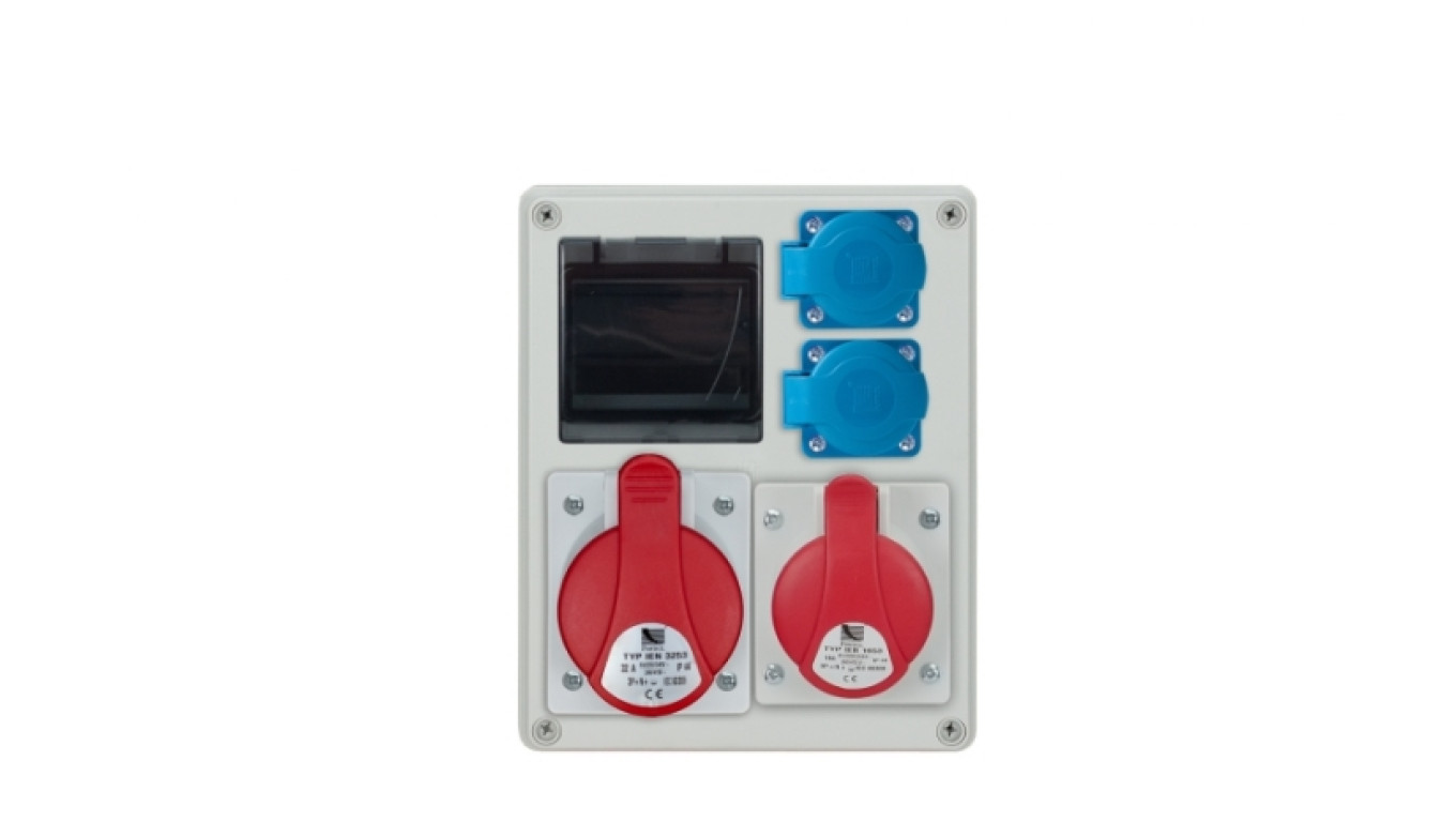 Distributor R-BOX 240 4S 1x32A/5P 1x16A/5P 2x250V, Empty B.1701