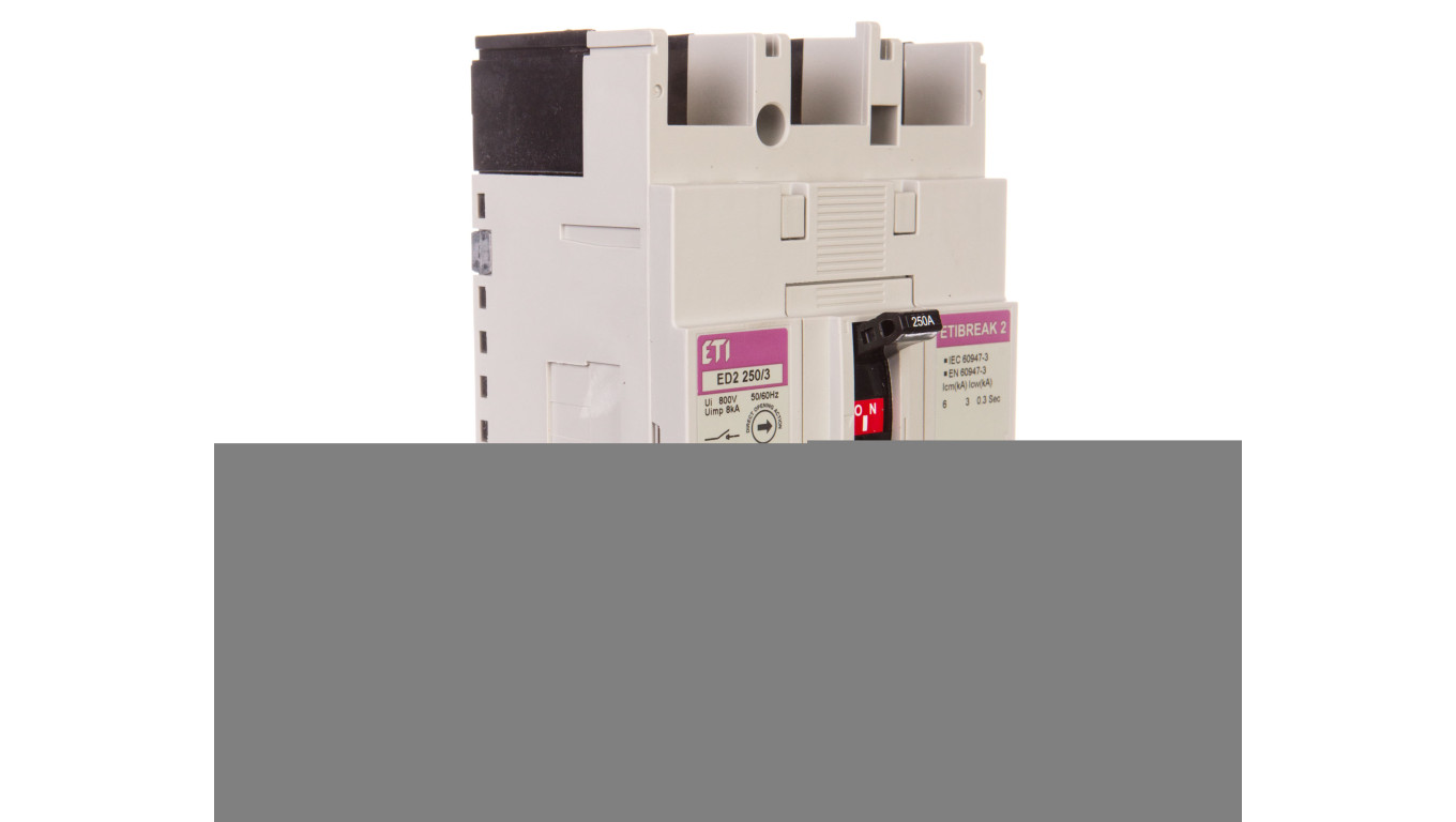 Isolation Switch 3P 250A 6kA ED2 250/3 004671273 ETIBREAK