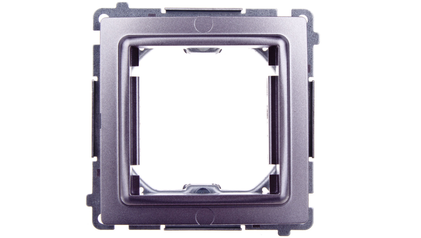 Simon Basic Adapter 45x45mm inox steel BMA45M/21 /T2UK