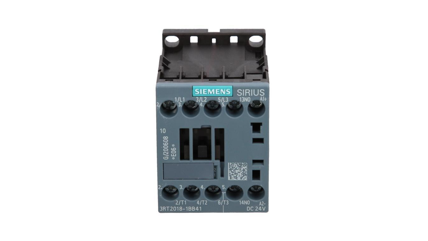 Power Contactors 16A 3P 24V DC 1Z 0R SIRIUS 3RT 3RH 3RT2018-1BB41