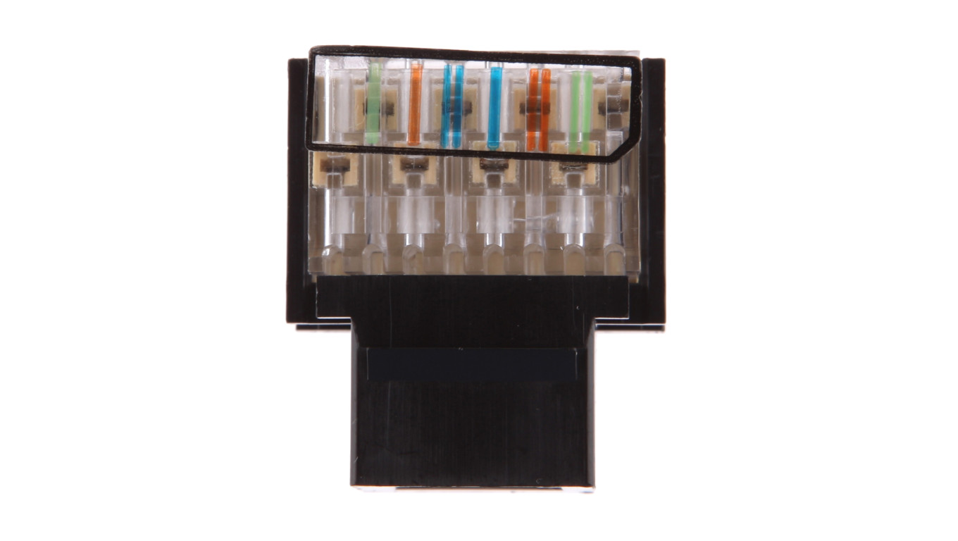 Phone Jack Cartridge Single RJ11 Black RJ11 Simon 54