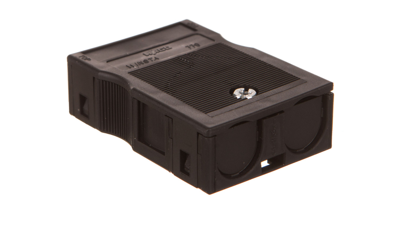 3 Track Connector with Strain Relief Housing Black 770-113 WINSTA