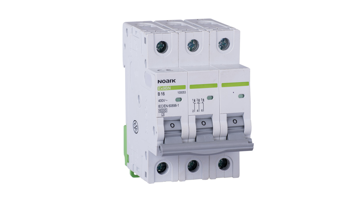 3P Overcurrent Switch B 63A 6kA Ex9BN 100059