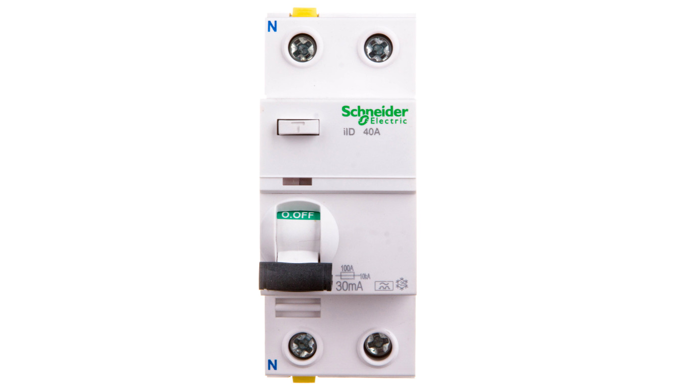 2P 40A 0.03A Type A Residual Current Switch iID A9Z21240 Acti9