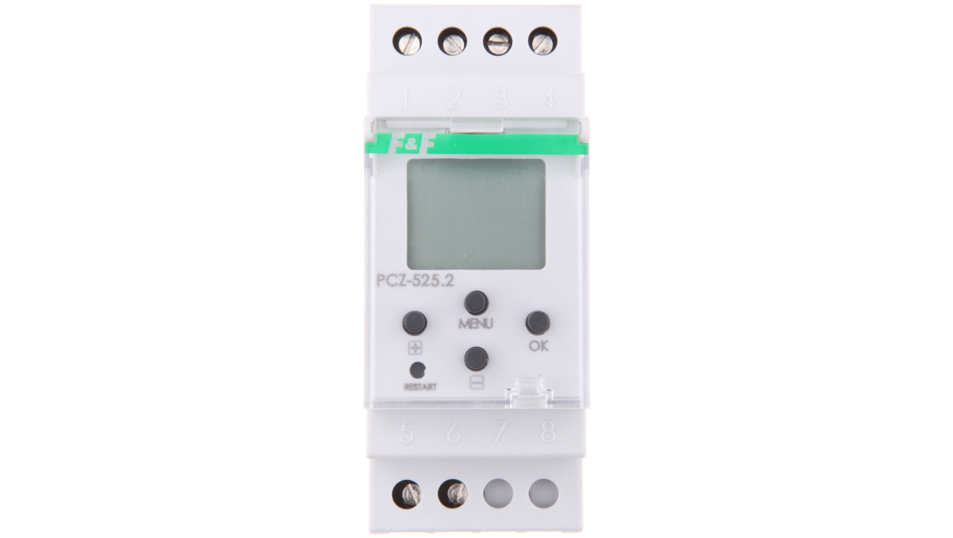 Astronomical Single Channel Clock 16A 1P 24-264V AC/DC PCZ-525.2