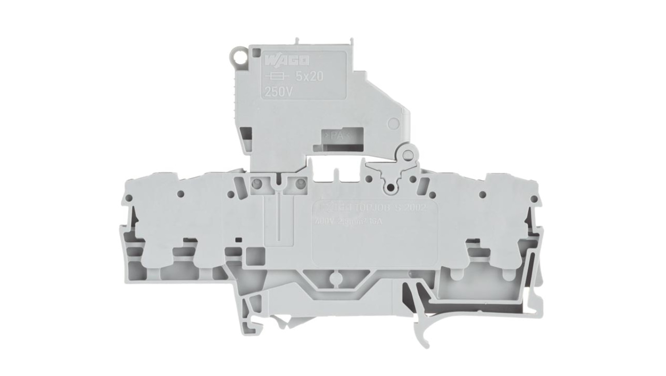 Locking Fitting 2.5mm² Grey 5x20mm 2002-1811 TOPJOBS